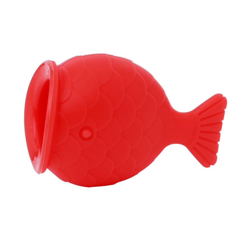 Women Silicone Sexy Full Lip Plumper Tools Fish Shape Lip Enhancer Device Nipple Increase Lips Plump Pro Lip Care Lip Oil