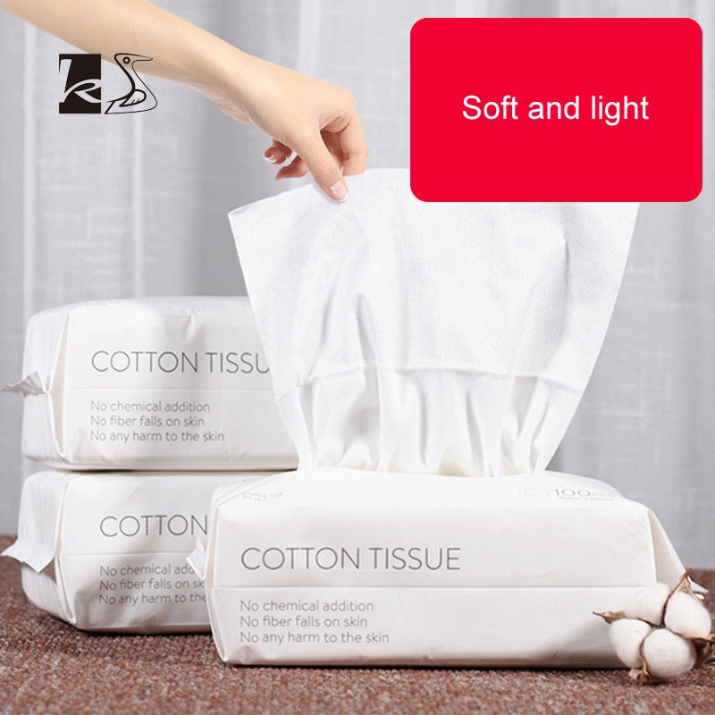Disposable wash face towel, clean face towel, make of cotton, remove makeup towel, wash facial tissue, clean face towel