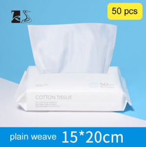 Disposable wash face towel, clean face towel, make of cotton, remove makeup towel, wash facial tissue, clean face towel