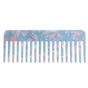 Wholesale price fashion colorful acetate high-end thick  fancy korean design hair combs for women girls