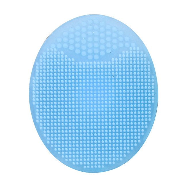 1PC Silicone Facial Brushes for Beauty Wash Facial Face Scrub Pad Blackhead Drushes Bath Facial Cleanser Face Washing TSLM1