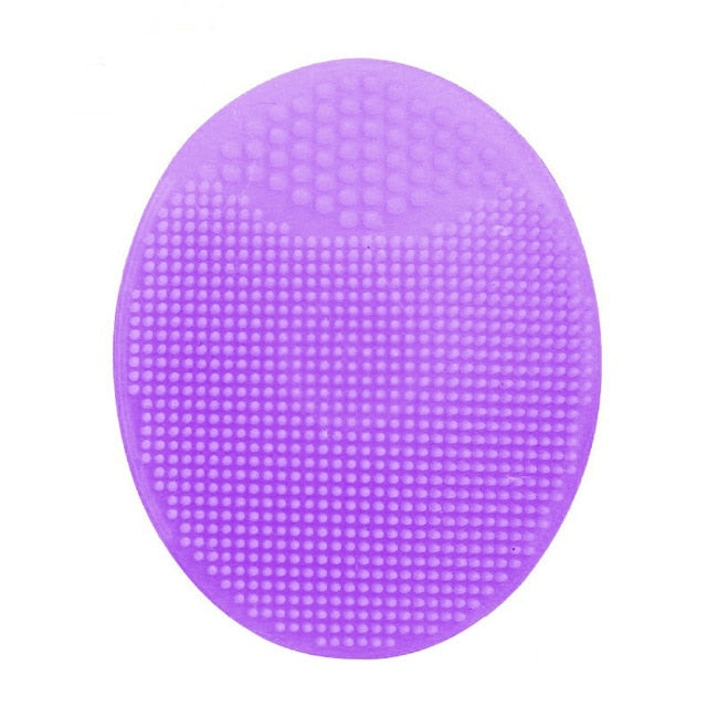 1PC Silicone Facial Brushes for Beauty Wash Facial Face Scrub Pad Blackhead Drushes Bath Facial Cleanser Face Washing TSLM1