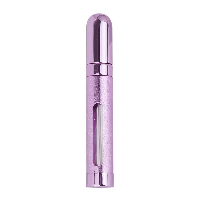 12ML Portable Mini Travel Perfume Bottle Atomizer Refillable Empty cosmetic Spray Bottle for Women & Men Spray Scent Aftershave