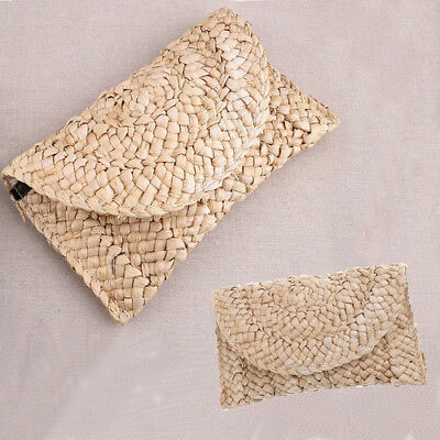 New Women Bags Straw Shoulder Tote Messenger Knit Satchel Bag Beach Bags Ladies Fancy Straw Cosmetic Bags