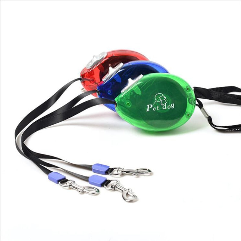 Transparen Retractable Dog Leash Simple Dog Leash for Small Medium Dogs Automatic Flexible Dog Puppy  Cat Traction Rope Belt