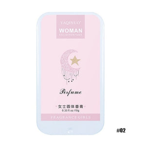 Solid Parfum Portable Fragrances Women Men Solid Perfume Portable Case Solid Balm Mild Long Lasting Aroma Deodorant Fragrance
