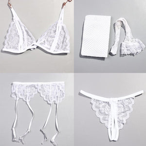 Sexy Erotic Lingerie For Women Chemise Costumes Underwear Intimates Lenceria Temptation Sex Clothes Fancy Babydoll Female Dress