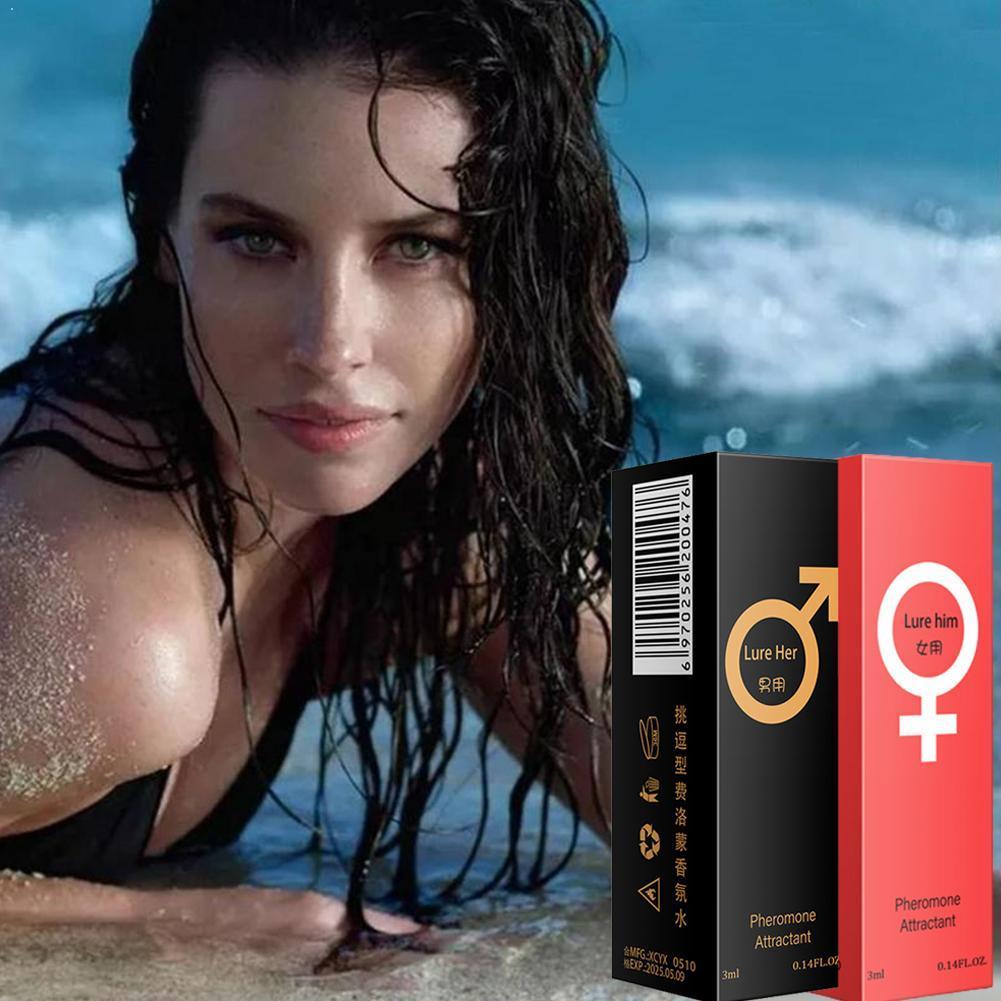 3ml Pheromone Perfume Aphrodisiac Woman Orgasm Body Attract Perfume For Men Water Lubricants Scented Girl Spray Flirt Z6L5