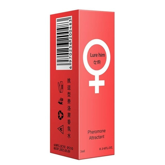 3ml Pheromone Perfume Aphrodisiac Woman Orgasm Body Attract Perfume For Men Water Lubricants Scented Girl Spray Flirt Z6L5