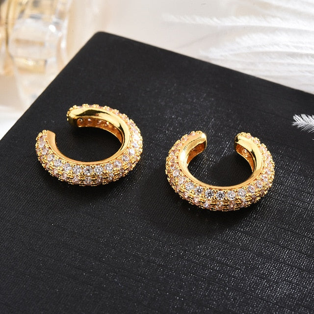 Top Quality Fancy Stamp Earrings Micro Pave CZ Crystals Cross Stripe Cirsle Earrings For Women INS Jewelry