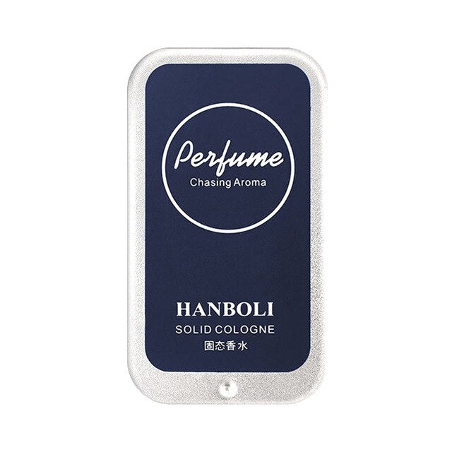 Male Perfumes Men Solid Perfume Women Balm Iron Box Easy To Carry Body Fragrance Alcohol-free Aroma Deodorant Scented Fragrance