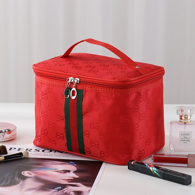 Travel MakeUp Bag Women Girl Cosmetic Bag Makeup Beauty Wash Organizer Toiletry Storage Kit Bath Case