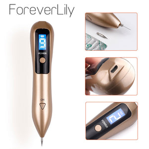 Laser Spot Removal Pen Mole Removal Dark Spot Remover Point Pen Skin Wart Tag Tattoo Removal Beauty Tool LCD Skin Care