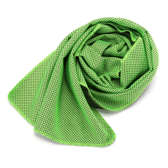 Outdoor Sport Ice Towel Rapid Instant Cooling Microfiber Quick-Dry Ice Towels Fitness Yoga Gym Running Wipe Sweat  Chill Towels