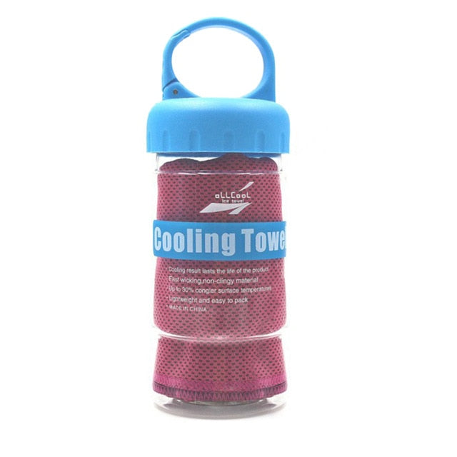 Outdoor Sport Ice Towel Rapid Instant Cooling Microfiber Quick-Dry Ice Towels Fitness Yoga Gym Running Wipe Sweat  Chill Towels