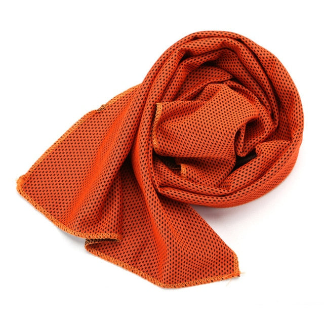 Outdoor Sport Ice Towel Rapid Instant Cooling Microfiber Quick-Dry Ice Towels Fitness Yoga Gym Running Wipe Sweat  Chill Towels