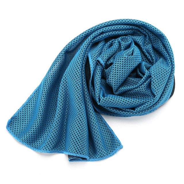 Outdoor Sport Ice Towel Rapid Instant Cooling Microfiber Quick-Dry Ice Towels Fitness Yoga Gym Running Wipe Sweat  Chill Towels