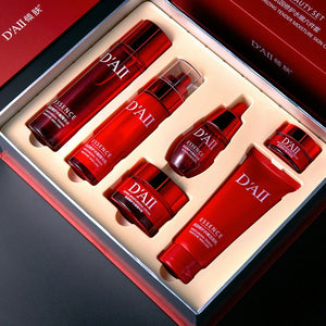 Skin Care Set Face Toner Essence Eye Cream Lotion Facial Cleanser Serum Nicotinamide Nourish Anti-Aging Cosmetics Kit Women M