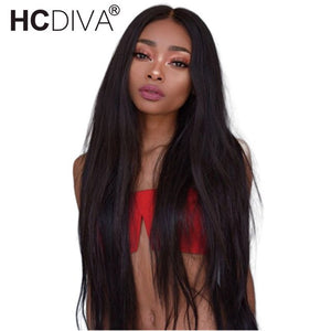 Middle Part Lace Wig 28inch 613 Blonde Wig 150% Remy Brazilian Straight Human Hair Wigs Pre Plucked 5inch Deep Part Lace Wig
