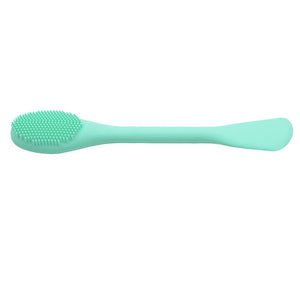 Double Side Silicone Facial Face Mask Brush Mask Mud Mixing Brush Tool Soft Women Skin Face Care Tool