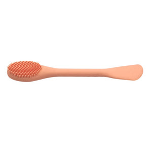 Double Side Silicone Facial Face Mask Brush Mask Mud Mixing Brush Tool Soft Women Skin Face Care Tool