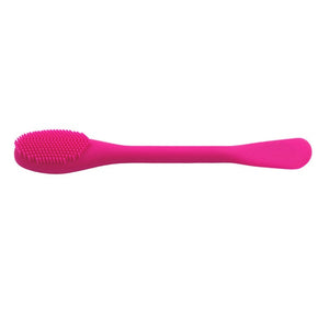 Double Side Silicone Facial Face Mask Brush Mask Mud Mixing Brush Tool Soft Women Skin Face Care Tool