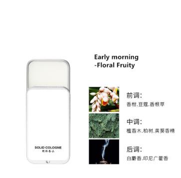 Men Women Perfume Plant Solid Girl Perfumes Magic Balm with Box Portable Body Fragrance Alcohol-free Deont Scented Long Lasting