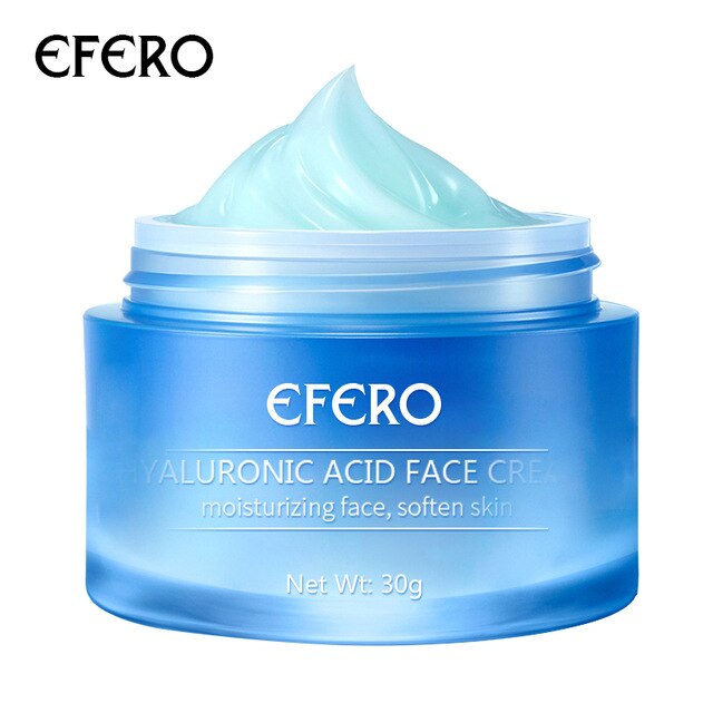 EFERO Hyaluronic acid Face Cream For Women anti aging wrinkle the best one cream whitening Moisturizing Firm skin care 30g