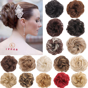 LVHAN 21-color chignon buns Synthetic wigs Chemical fiber hair Fake chignon buns hair accessories