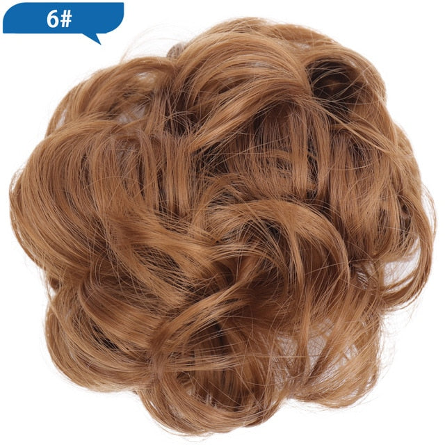 LVHAN 21-color chignon buns Synthetic wigs Chemical fiber hair Fake chignon buns hair accessories