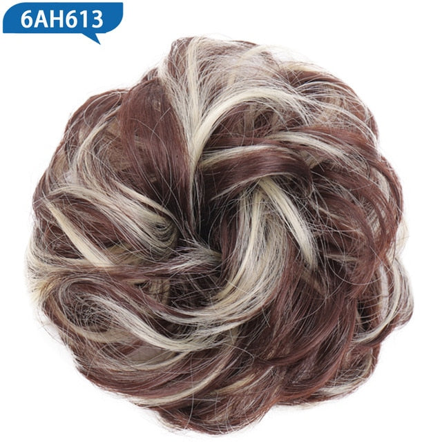 LVHAN 21-color chignon buns Synthetic wigs Chemical fiber hair Fake chignon buns hair accessories