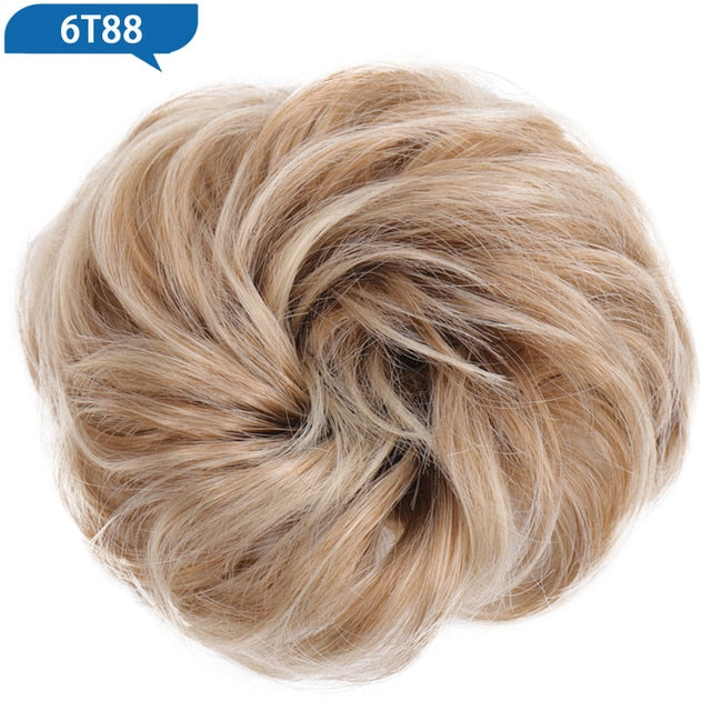 LVHAN 21-color chignon buns Synthetic wigs Chemical fiber hair Fake chignon buns hair accessories