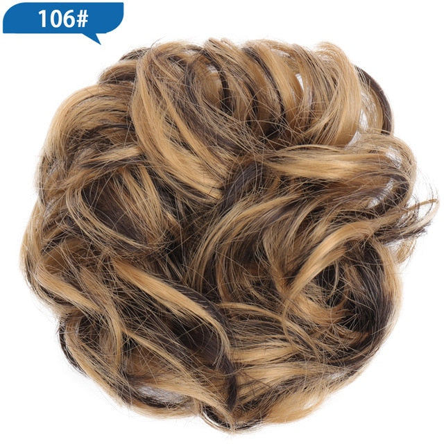 LVHAN 21-color chignon buns Synthetic wigs Chemical fiber hair Fake chignon buns hair accessories