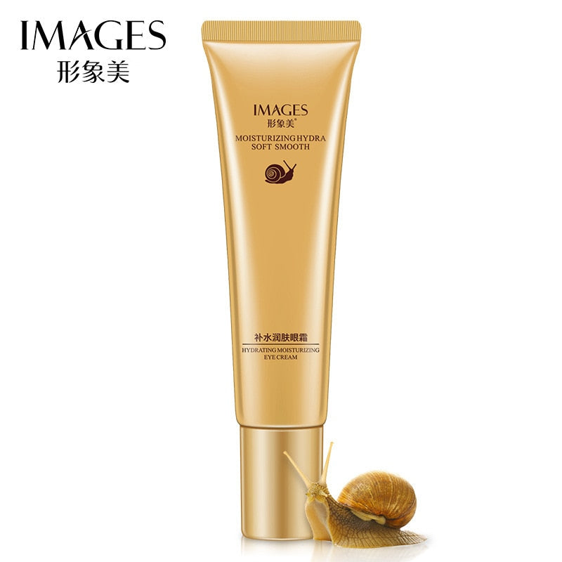 IMAGES Women Snail Eye Cream Whitening Moisturizing Anti-aging Wrinkle Remove Dark Circles Snail Cream Eyes Skin Care