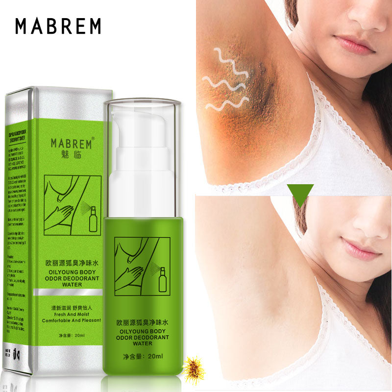 MABREM Body Odor Sweat Deodor Perfume Spray For Man and Woman Removes Armpit Odor and Sweaty Lasting Aroma Skin Care Spray 20ml