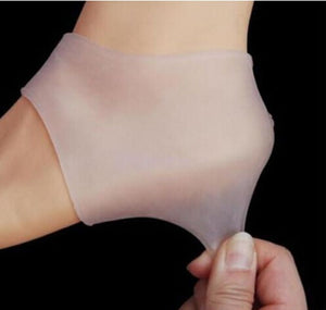 Hot Silicone Moisturizing Gel Heel Sock Cracked Foot Skin Care Protecto Peds