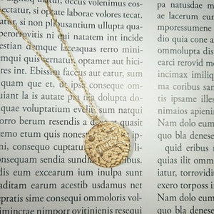 12 Constellations Zodiac Sign Figurine Coin Necklace in 925 Sterling Silver Horoscopes Female Jewelry Gold Medal Necklace Women