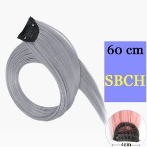 MUMUPI Long Straight color Hair Piece Hair Extensions Clip In hair extensions Highlight extensiones de cabello natural