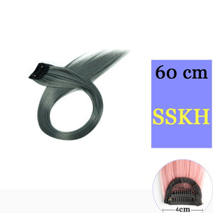 MUMUPI Long Straight color Hair Piece Hair Extensions Clip In hair extensions Highlight extensiones de cabello natural