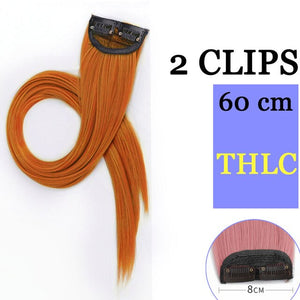 MUMUPI Long Straight color Hair Piece Hair Extensions Clip In hair extensions Highlight extensiones de cabello natural