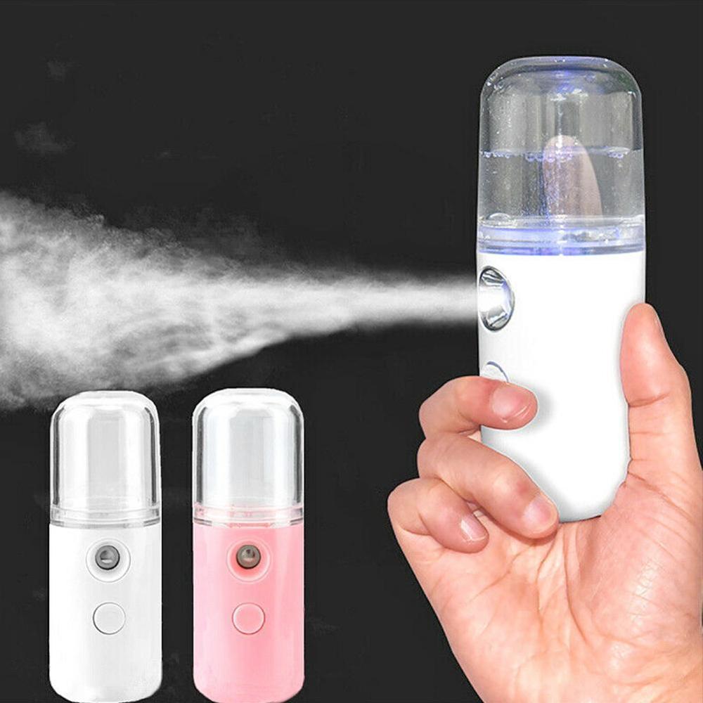 30ML Mini Nano Sprayer USB Nebulizer Face Steamer Humidifier Hydrating Anti-aging Wrinkle Women Beauty Skin Care Tools