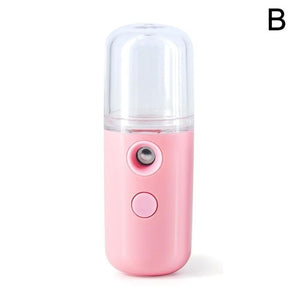 30ML Mini Nano Sprayer USB Nebulizer Face Steamer Humidifier Hydrating Anti-aging Wrinkle Women Beauty Skin Care Tools