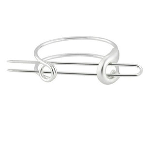 Original Design Alloy Round Top Hair Stick Bun Cage Minimalist  Fancy Pony Tail Cuffs  Original Bun Holder Hair Accessories