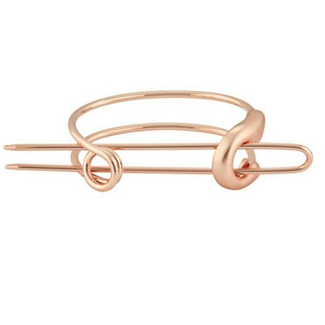 Original Design Alloy Round Top Hair Stick Bun Cage Minimalist  Fancy Pony Tail Cuffs  Original Bun Holder Hair Accessories