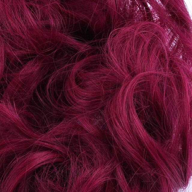 Elastic Messy Hair Bun Synthetic Heat Resistant Natural Looking False Hairpiece Women's Cute Ponytail Chignon