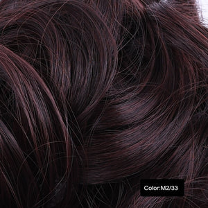 Elastic Messy Hair Bun Synthetic Heat Resistant Natural Looking False Hairpiece Women's Cute Ponytail Chignon