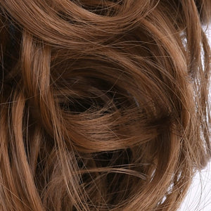 Elastic Messy Hair Bun Synthetic Heat Resistant Natural Looking False Hairpiece Women's Cute Ponytail Chignon