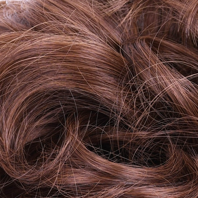 Elastic Messy Hair Bun Synthetic Heat Resistant Natural Looking False Hairpiece Women's Cute Ponytail Chignon