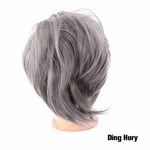 MANWEIScrunchy Hair Bun Synthetic Hair Extension Hairpieces For Women Messy Bun Chignon Elastic Hair Band Donut Wrap Ponytail