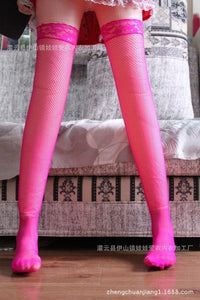 Fashion Fancy Women Sexy Lace Top Stay Up Thigh-Highs Tights Stocking sexy lingerie stocking fishnet Thigh High Erotic Stockings